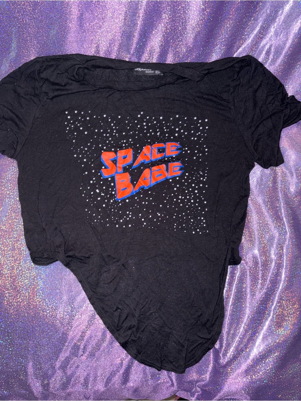 Space Babe Crop Top Shirt